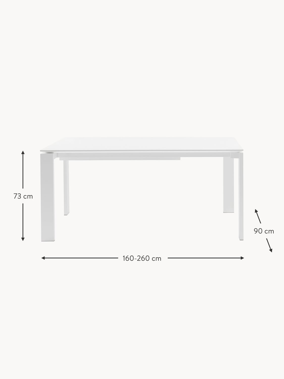 Bellara Four Extendable Outdoor Table