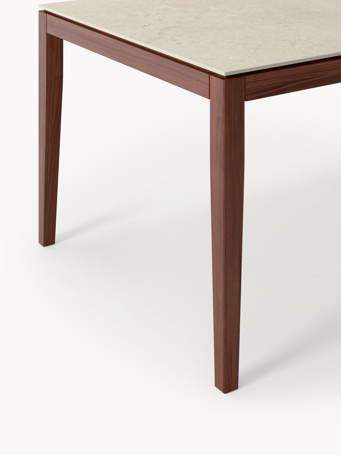 Veleso Travertine Effect Dining Table — available in several sizes