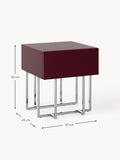 Lenno Wooden Bedside Table