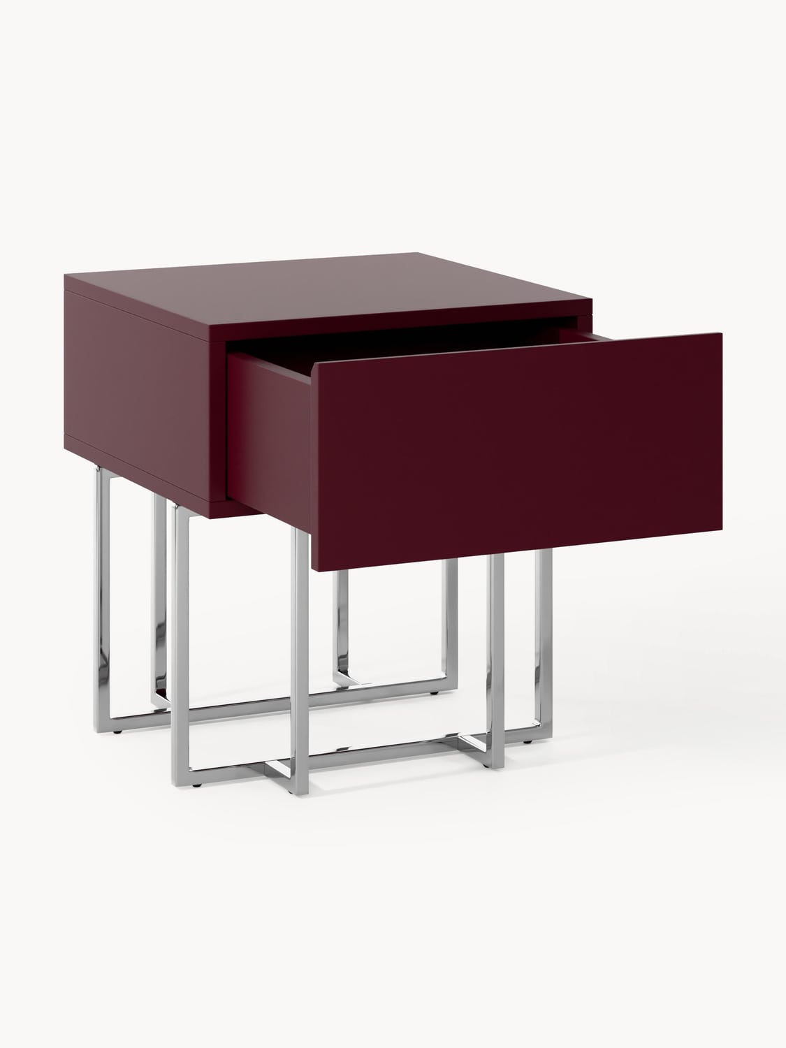 Lenno Wooden Bedside Table