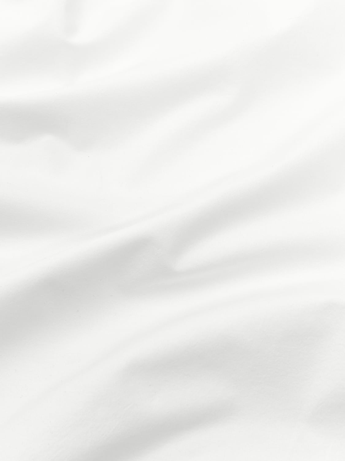 Bregano Washed Cotton Percale Pillowcase with Ruffles