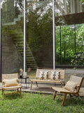 Menaggio Wickerwork Garden Bench