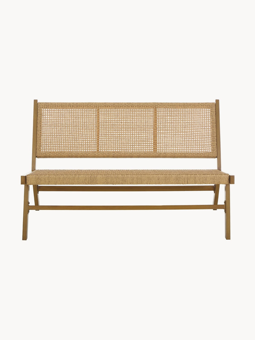 Menaggio Wickerwork Garden Bench