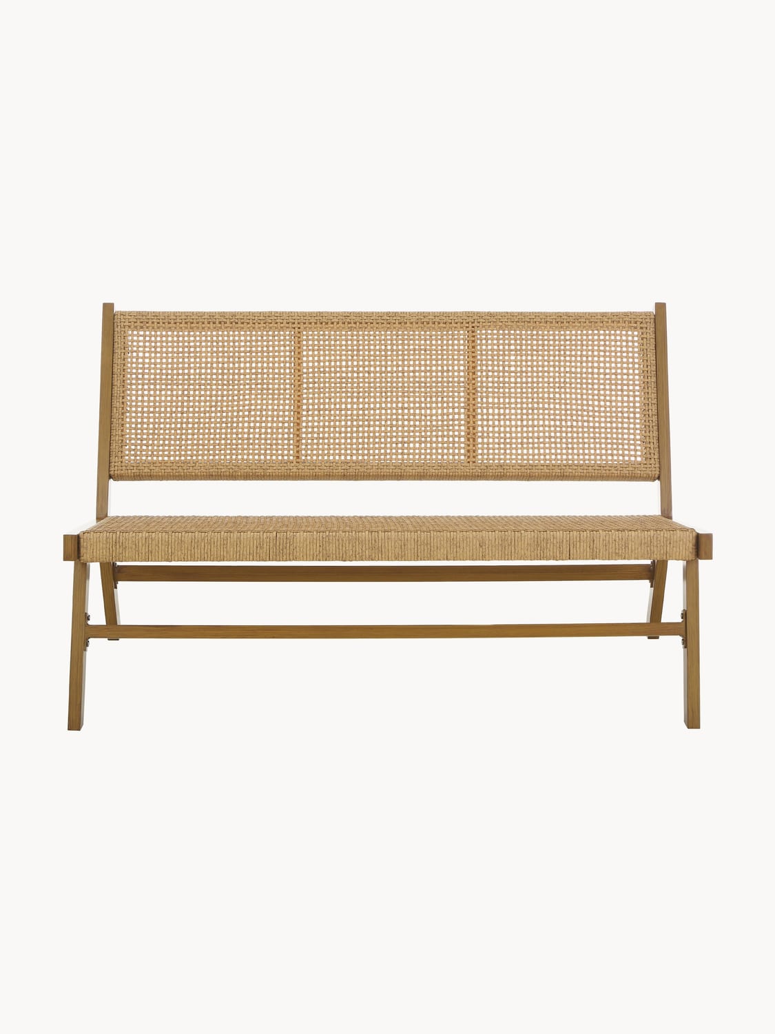 Menaggio Wickerwork Garden Bench