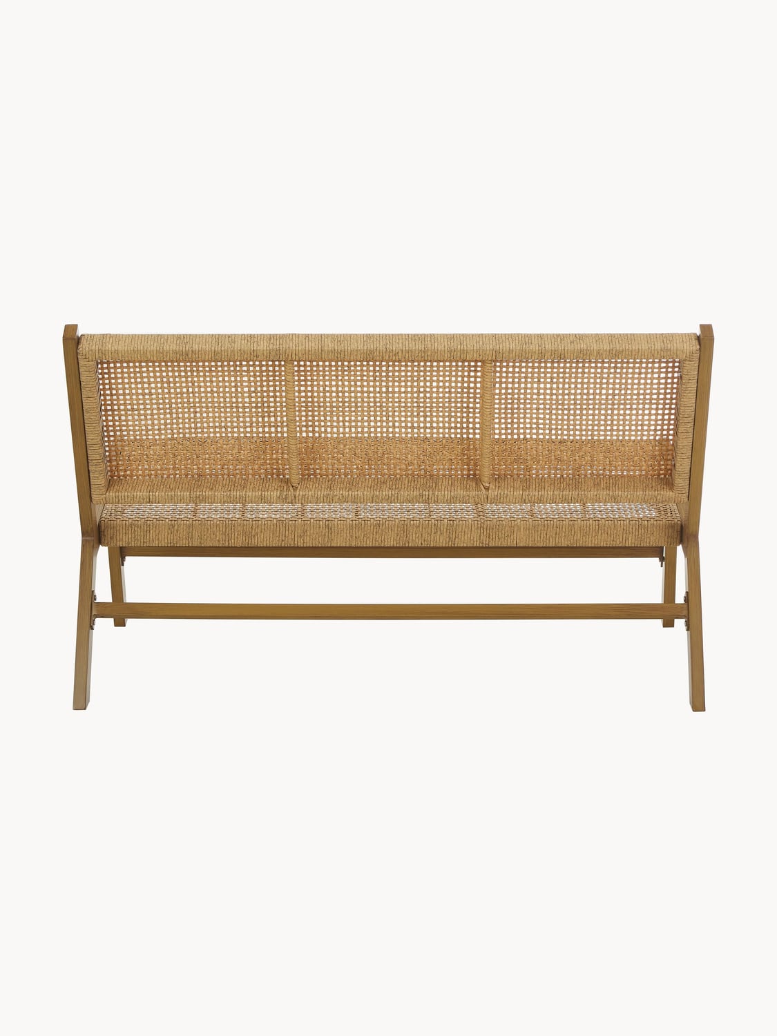 Menaggio Wickerwork Garden Bench