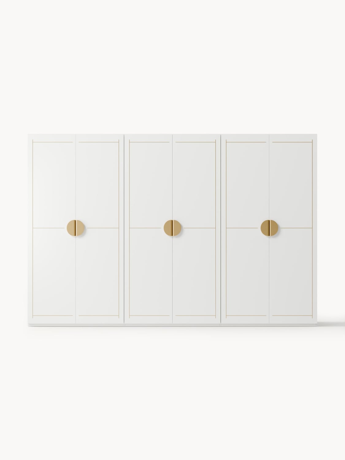 Tremosine Modular Hinged Door Wardrobe, 300 cm Wide — available in several sizes