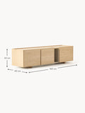 Vercana Wooden TV Stand, W 160 cm