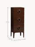 Lipomo Eucalyptus Wood Bedside Table