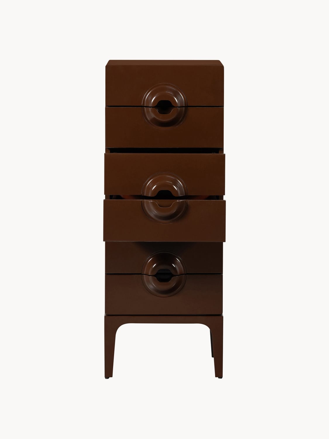 Lipomo Eucalyptus Wood Bedside Table
