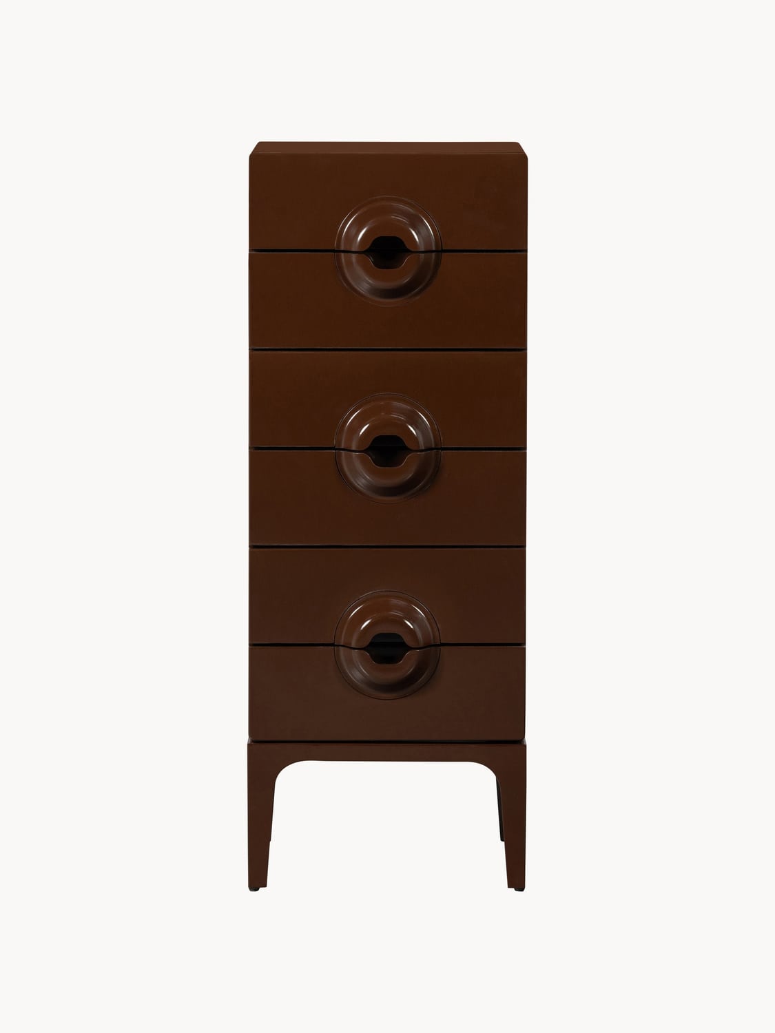 Lipomo Eucalyptus Wood Bedside Table