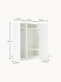 Novedrate Modular Corner Wardrobe, 165 cm Wide — available in several sizes
