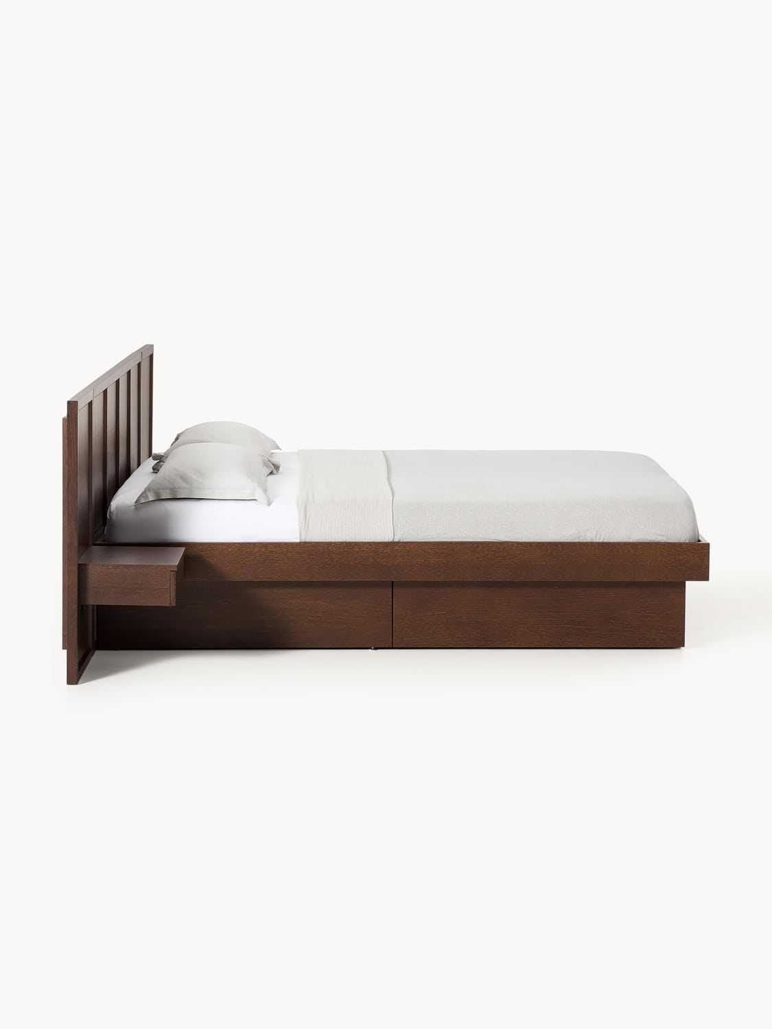 Torno Wooden Bed with Drawers Tables and Headboard