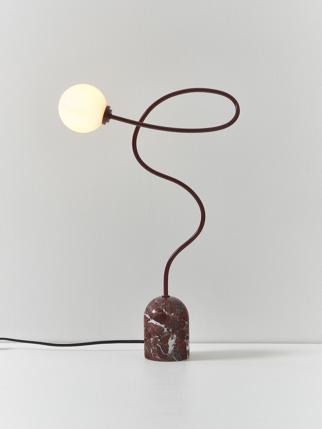 Bregano Table Lamp with Marble Base