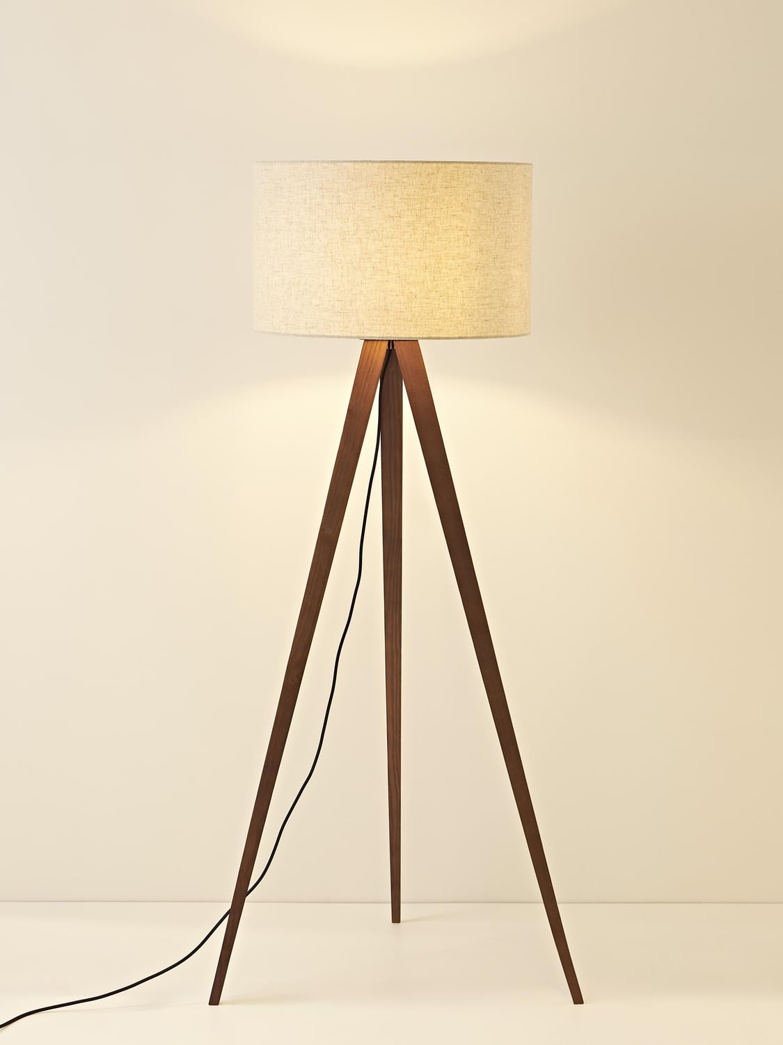 Faggeto Solid Wood Tripod Floor Lamp