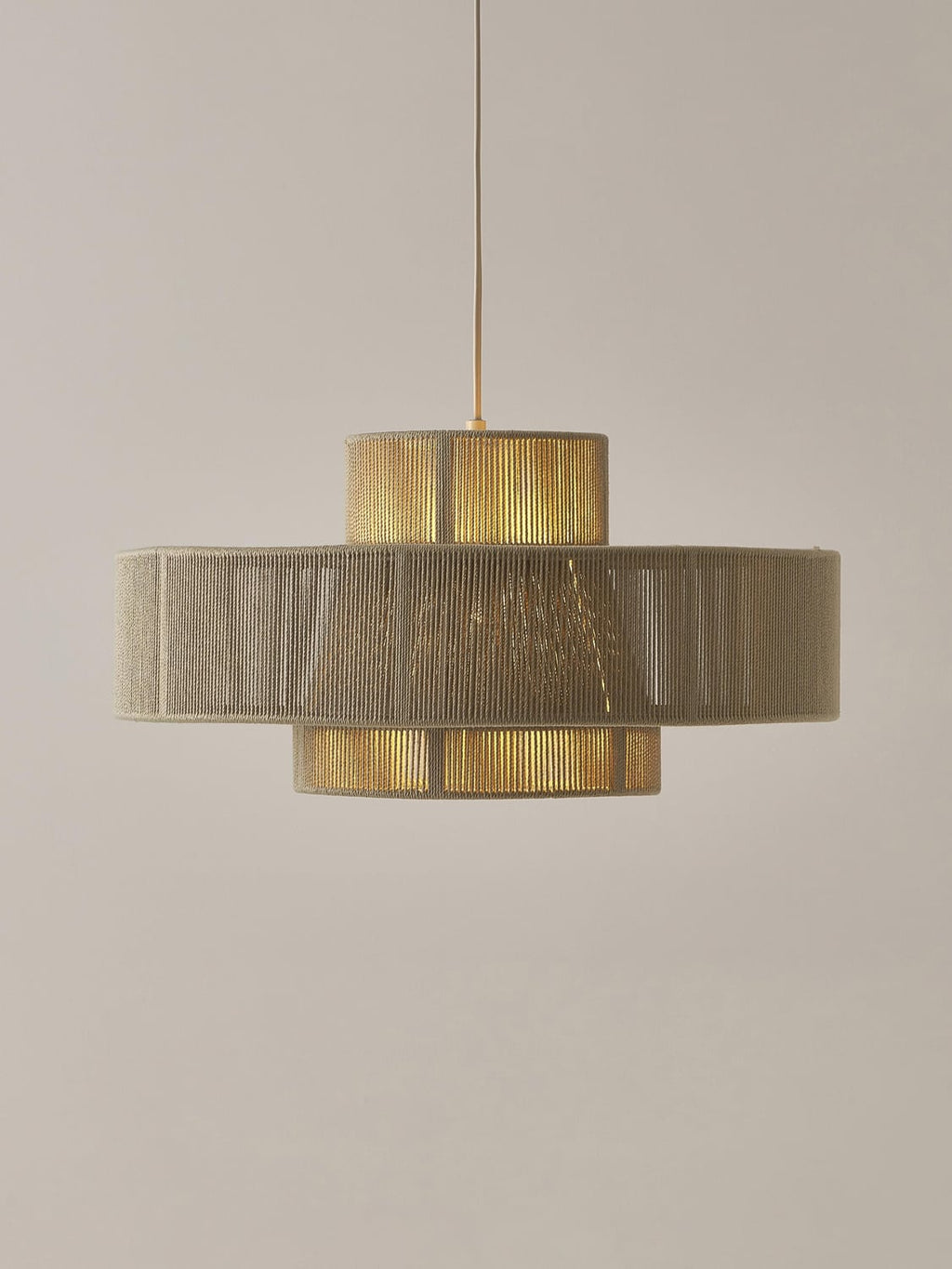 Tremosine Large Linen Thread Pendant Light