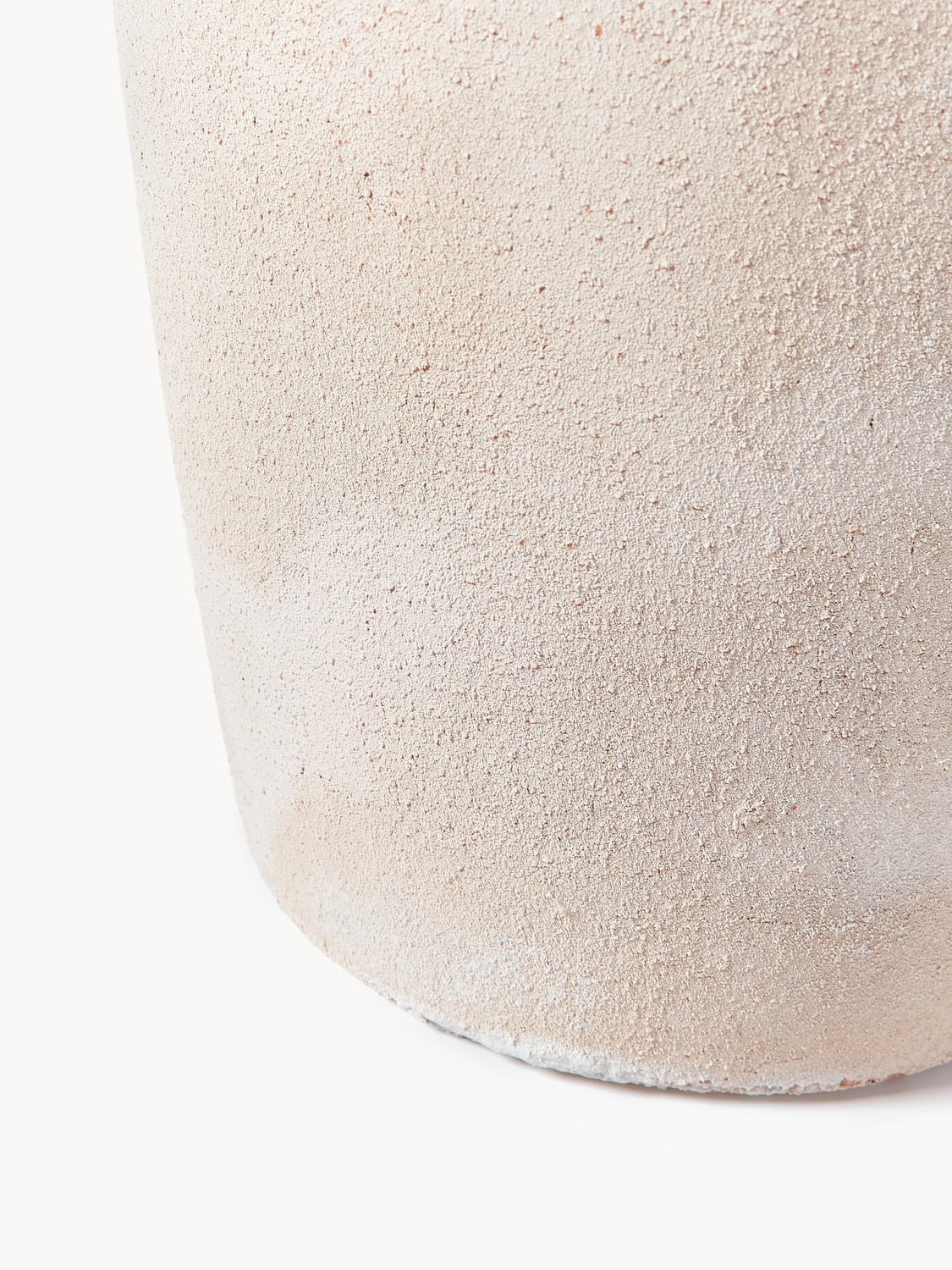 Argegno Floor Vase with Sand Finish, H 70 cm