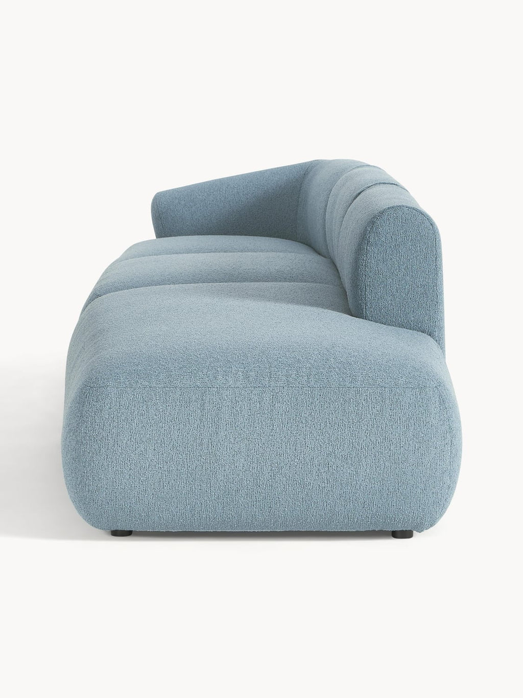 Lavena Modular Bouclé Chaise (4-seater)