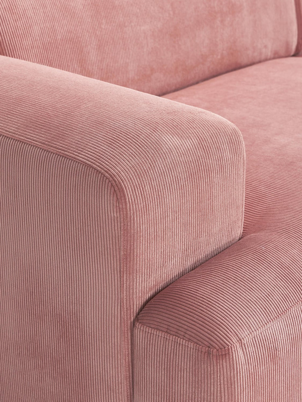 Gravedona Corduroy Corner Sofa (4-seater)