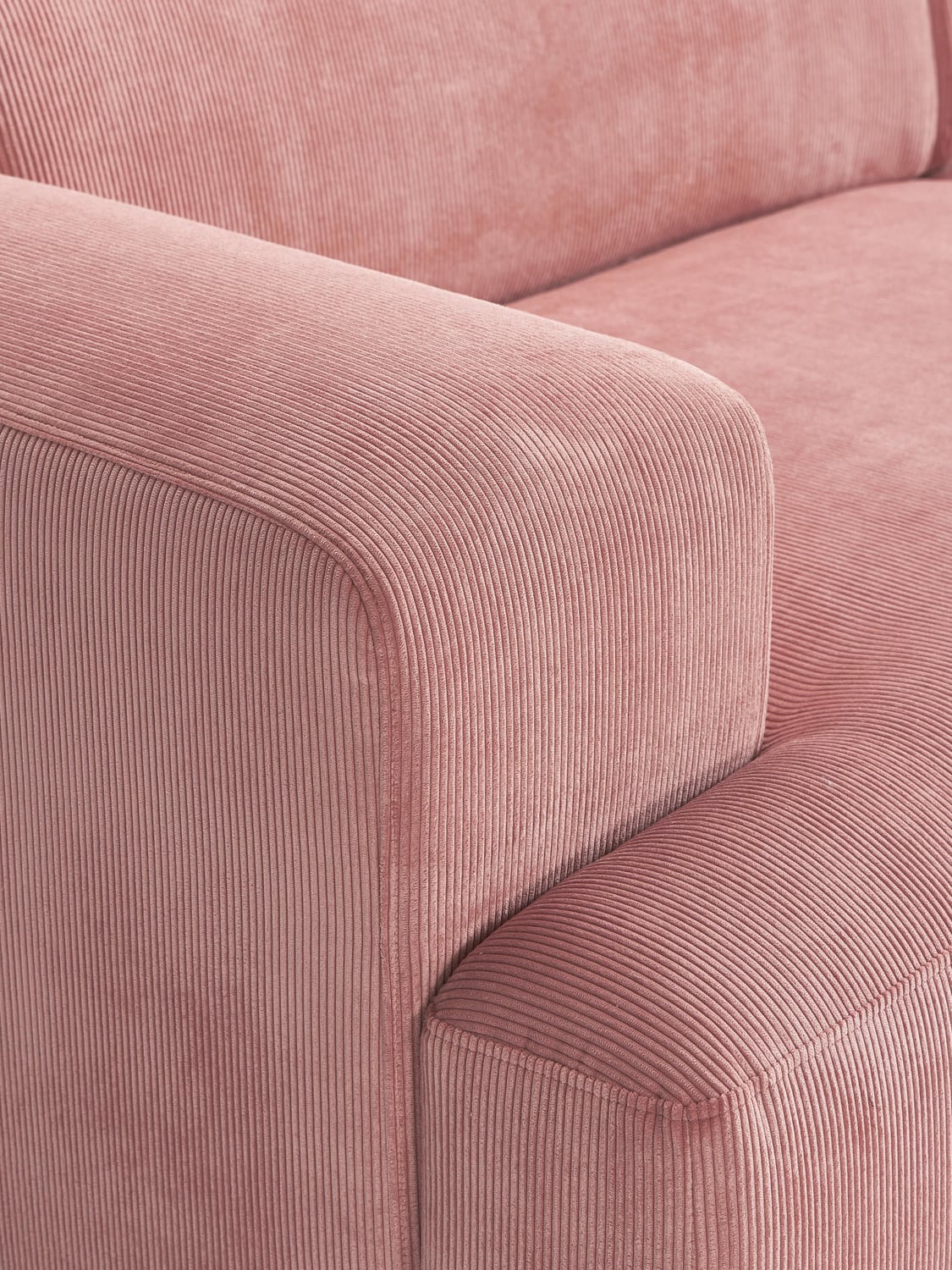 Gravedona Corduroy Corner Sofa (4-seater)