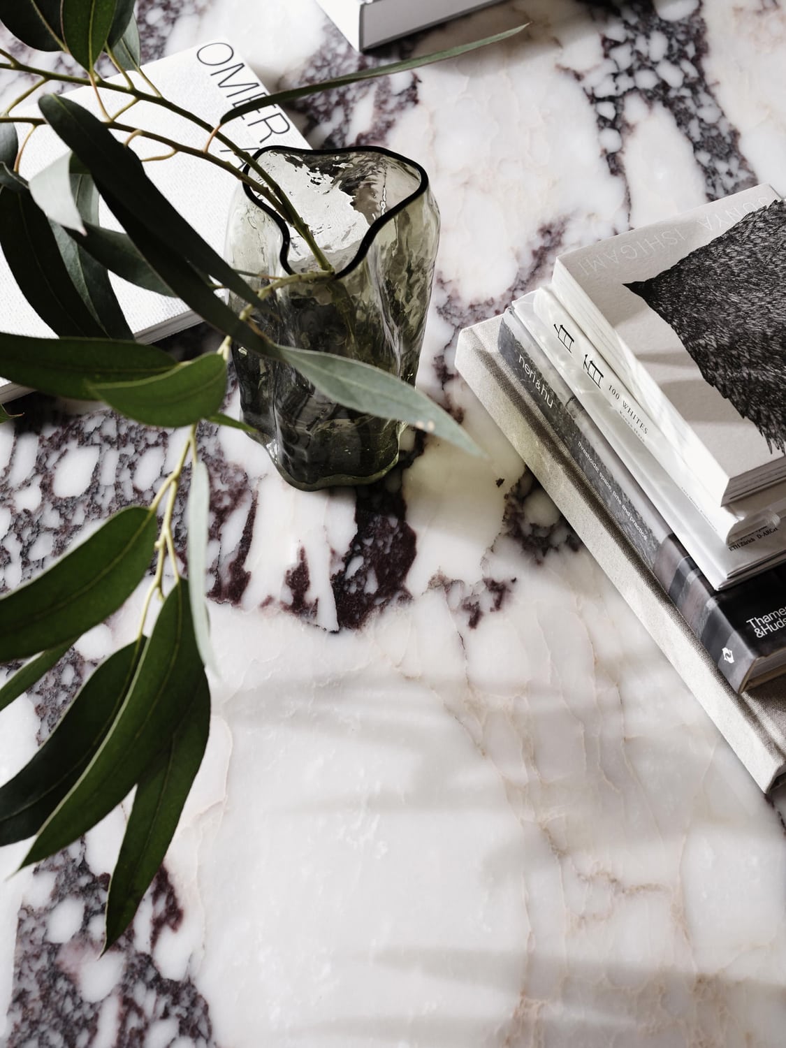 Bellagio Dining Table with Marble Table Top, Ø 145 cm