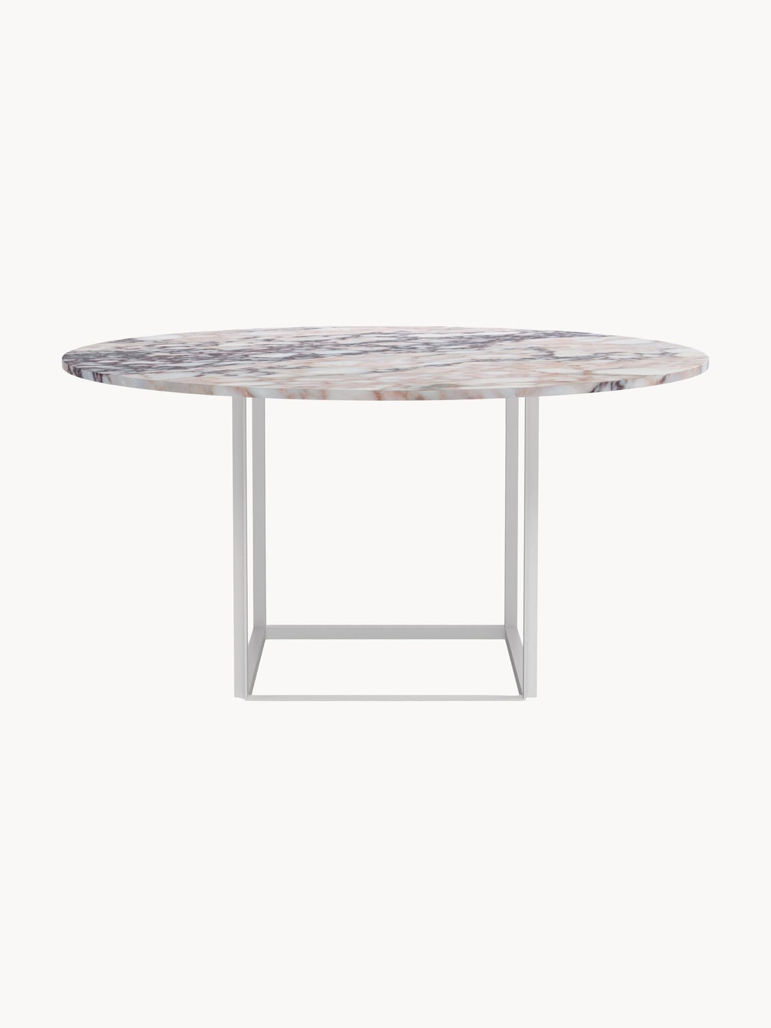 Bellagio Dining Table with Marble Table Top, Ø 145 cm