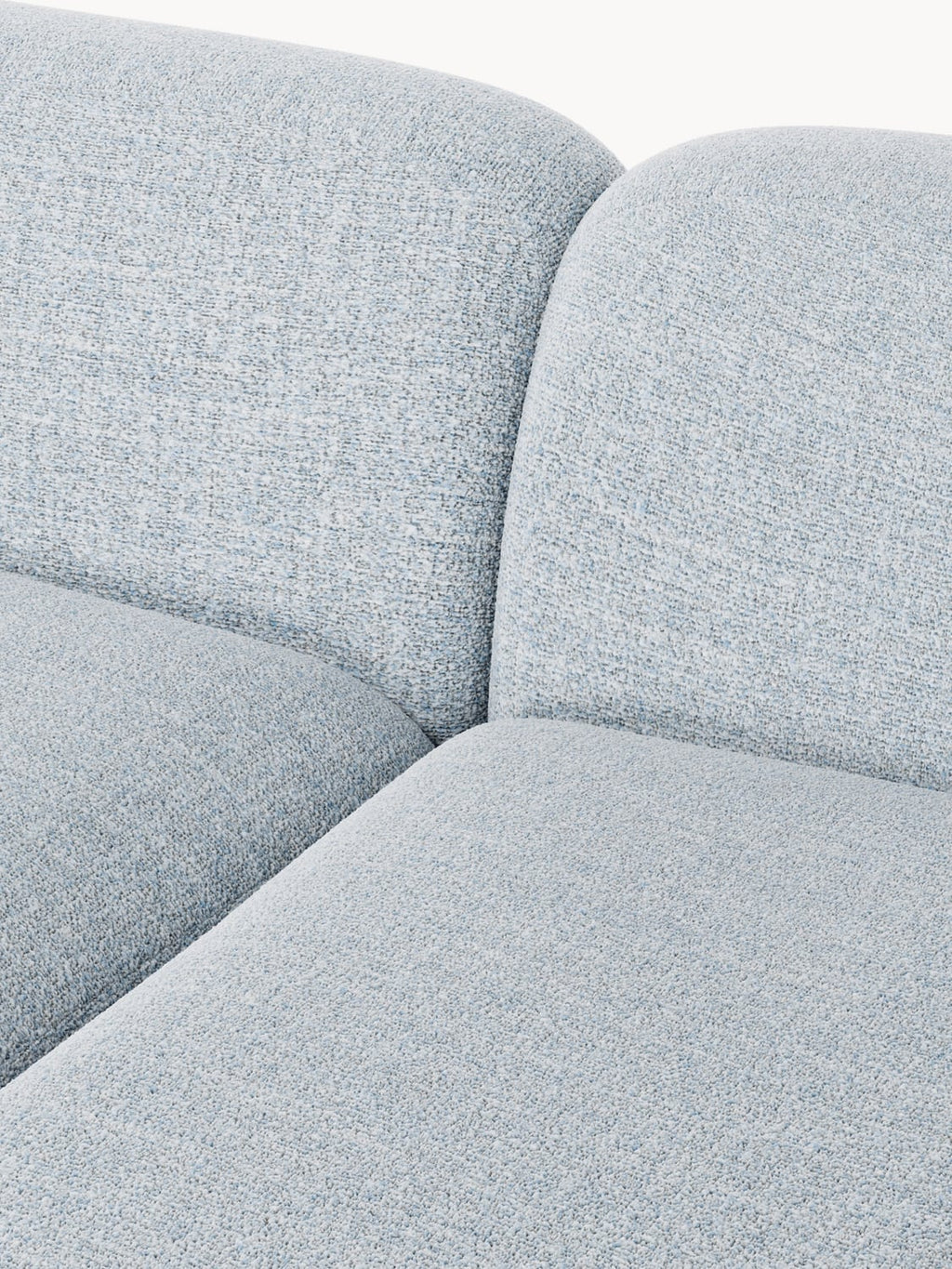 Bellara XL Modular Bouclé Corner Sofa with Chaise Ends