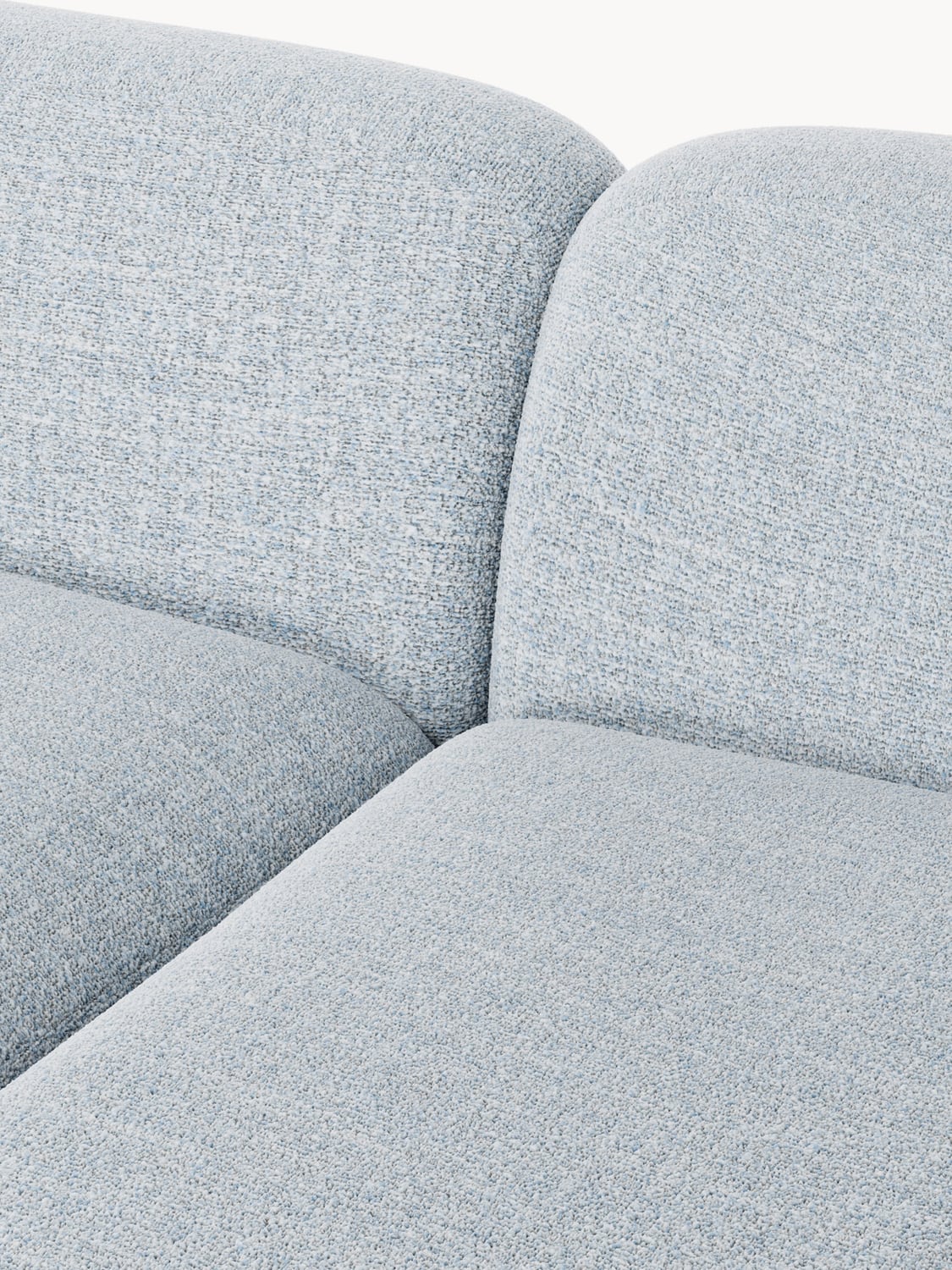 Bellara XL Modular Bouclé Corner Sofa with Chaise Ends