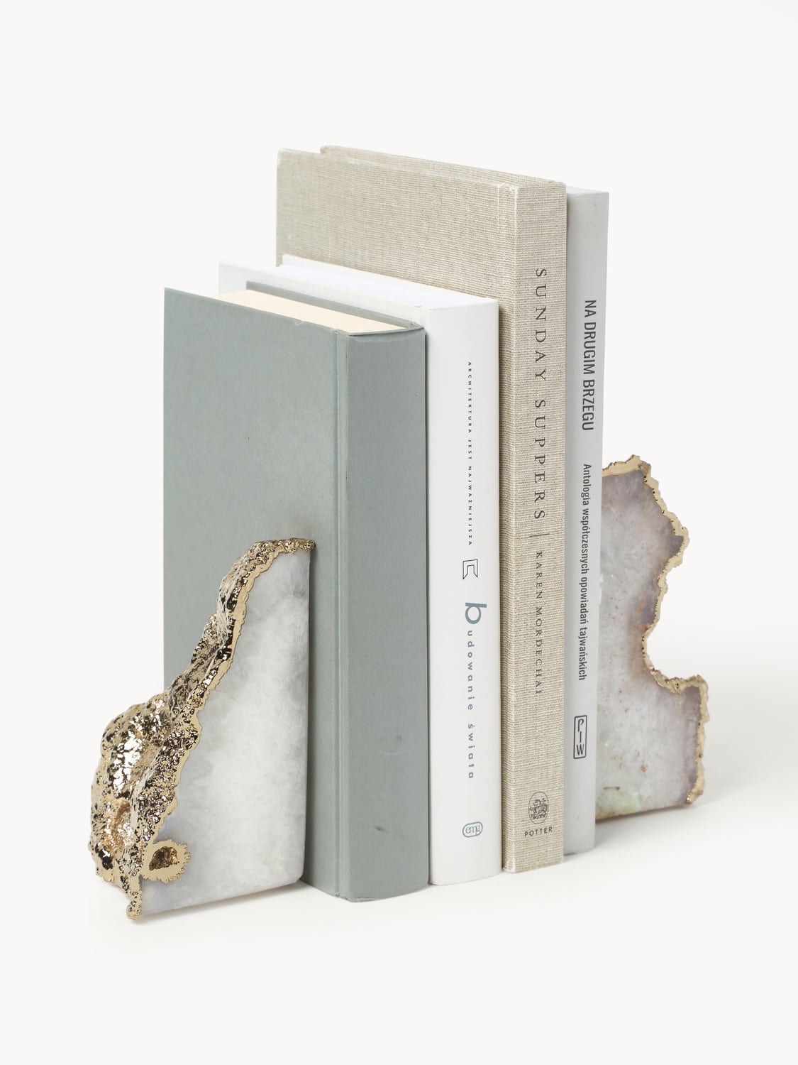 Eupilio Quartz Bookends (set of 2)