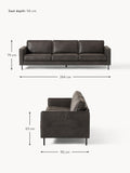 Pellio Leather Sofa (4-seater)