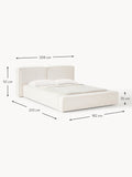 Tavordo Upholstered Bouclé Bed