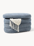 Alserio Small Upholstered Bench with Storage Space