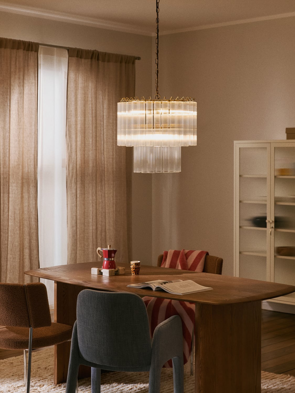 Varenna Glass Chandelier