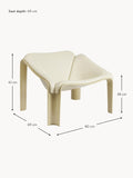 Montano F300 Leather Lounge Chair