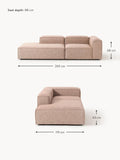 Tavordo Linen Blend Modular Ottoman