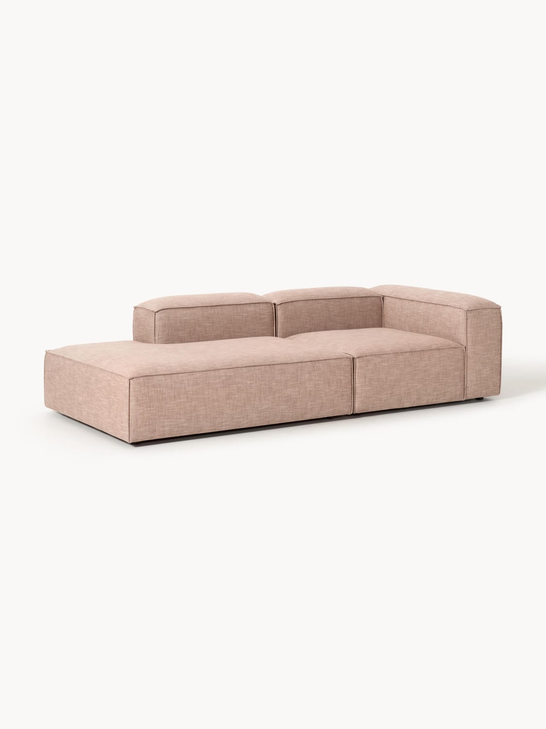 Tavordo Linen Blend Modular Ottoman