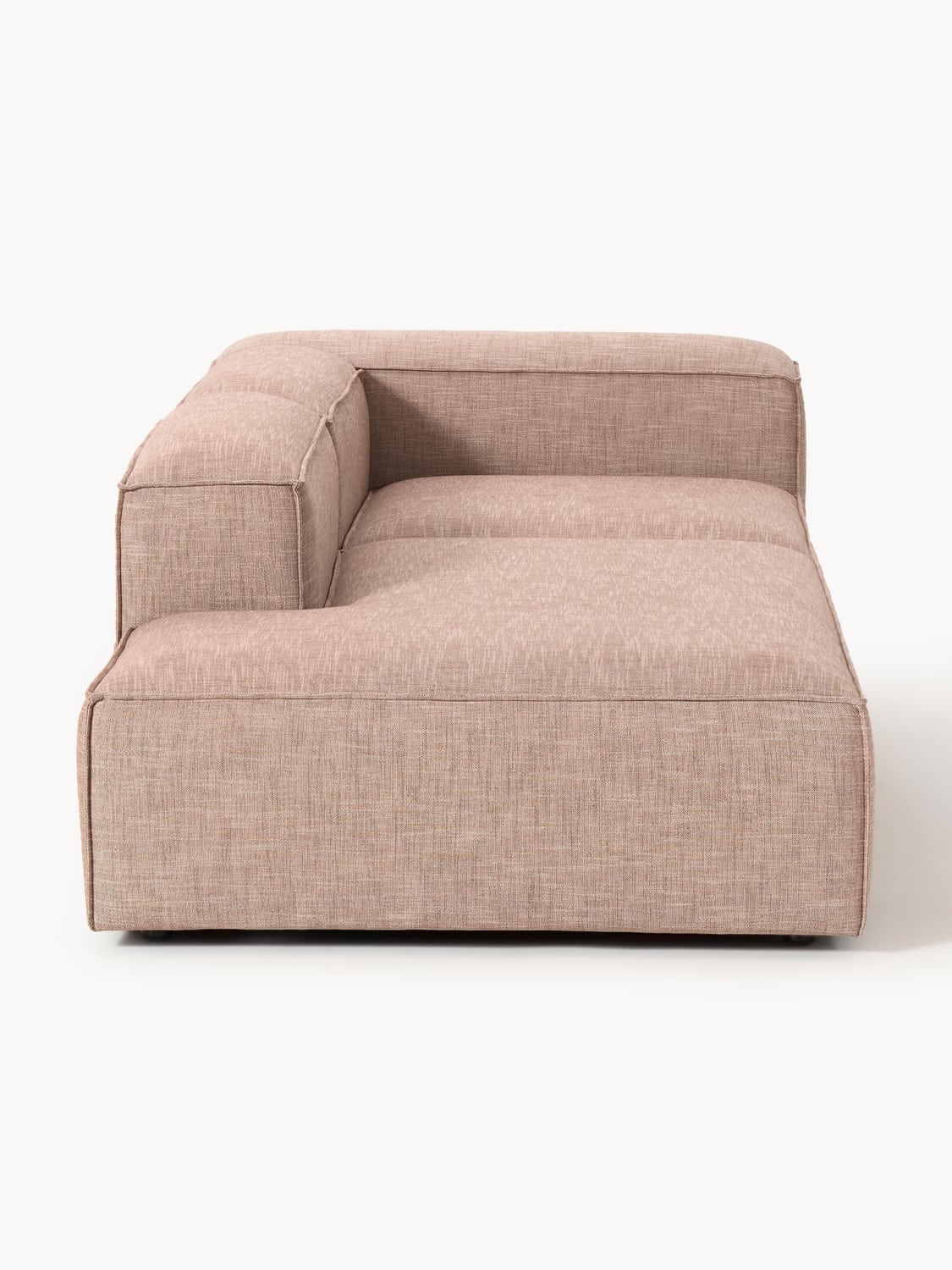 Tavordo Linen Blend Modular Ottoman