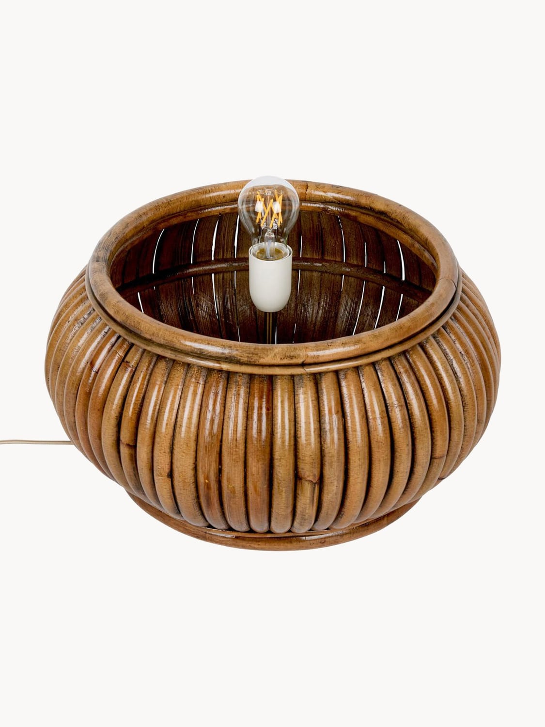 Lurate Small Rattan Floor Lamp