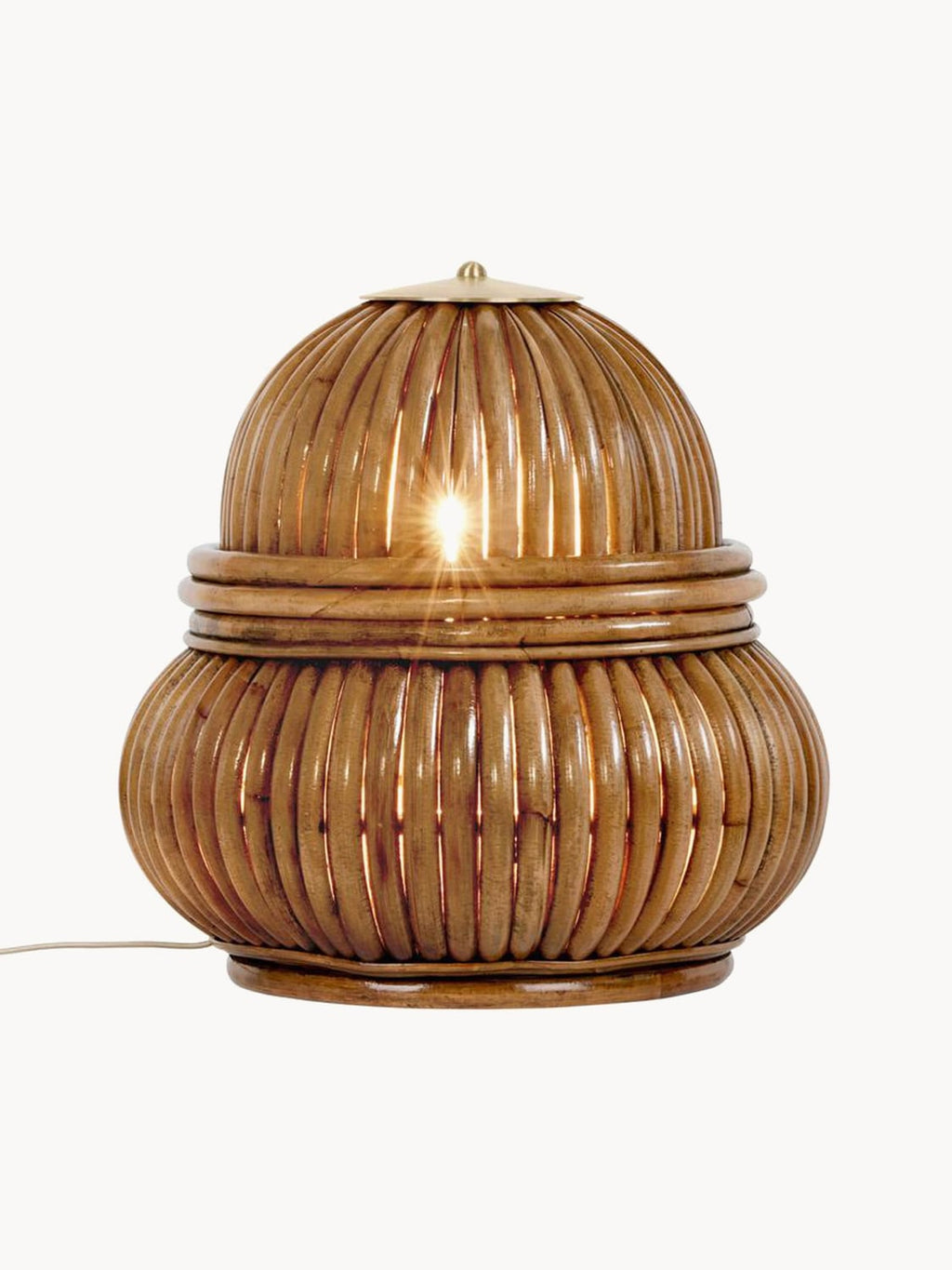 Lurate Small Rattan Floor Lamp