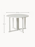 Albogasio Round Folding Garden Table