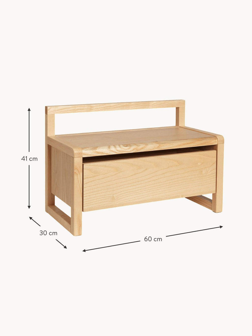 Sala Kids Wooden Bench Little with Storage