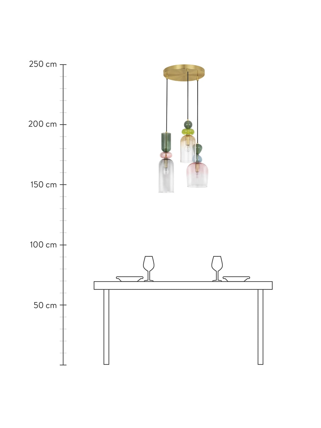 Veduggio Cluster Pendant Light