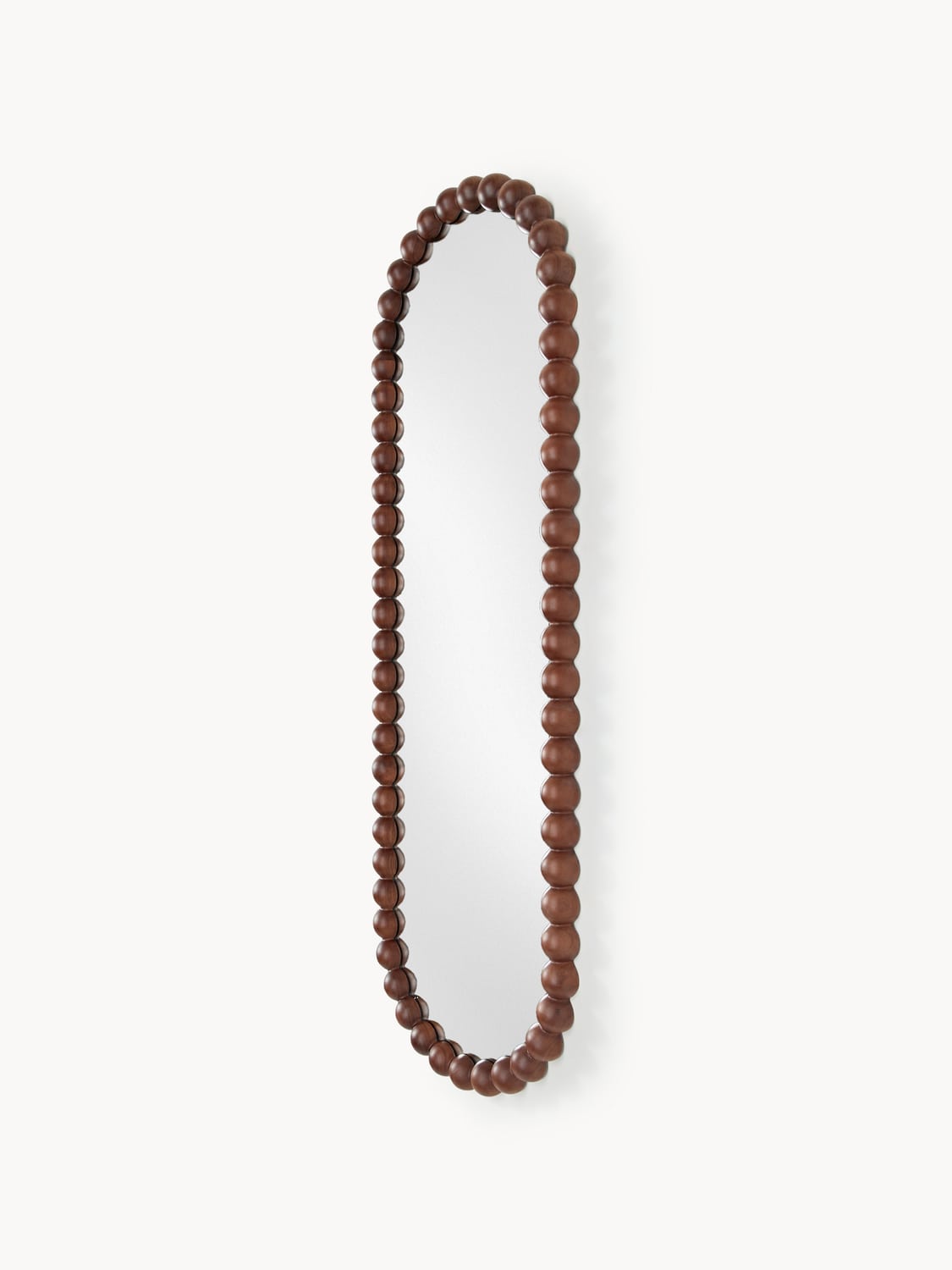 Esino Full-Length Wall Mirror with Acacia Wood Frame