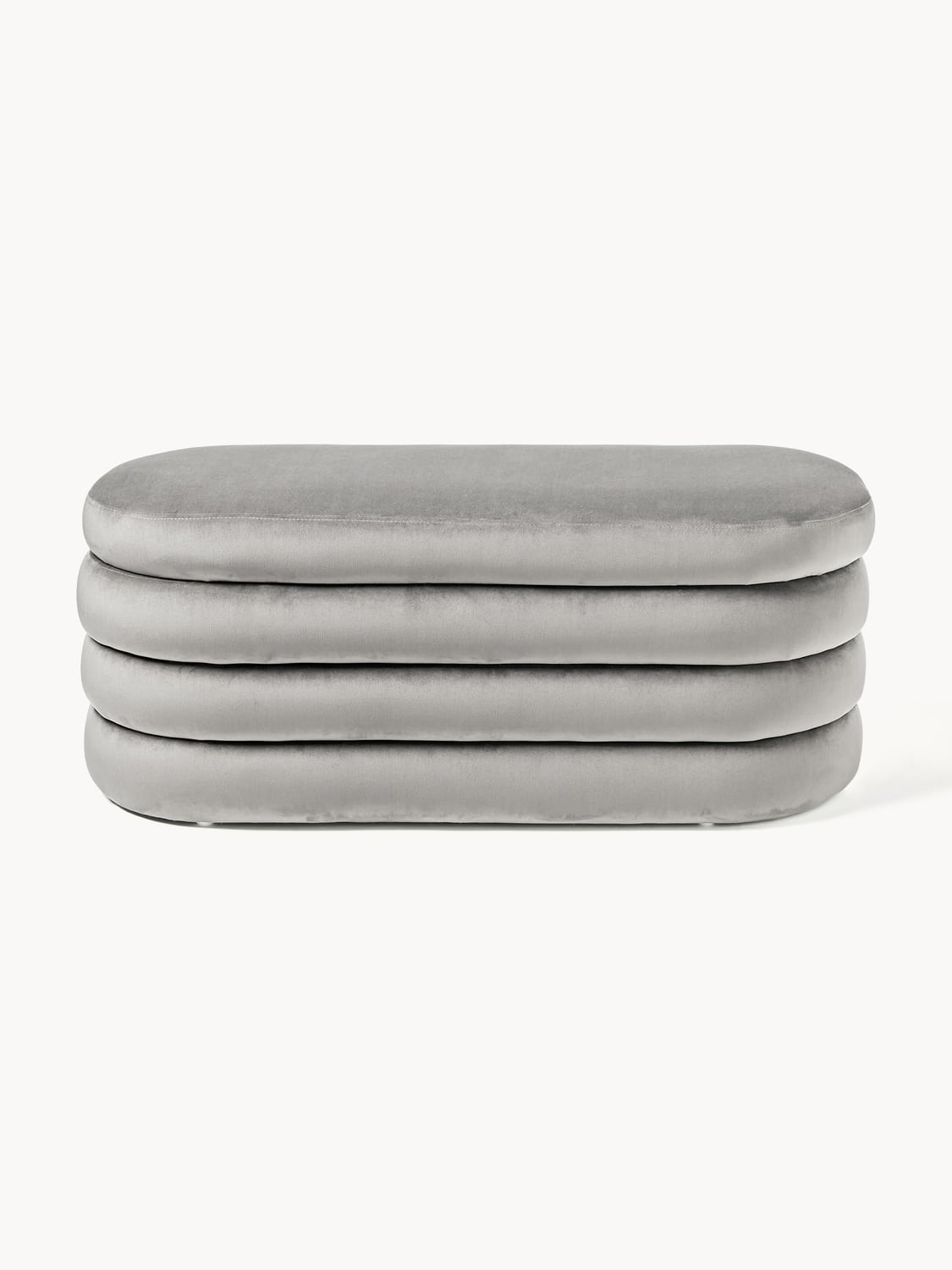Alserio Velvet Upholstered Bench with Storage Space