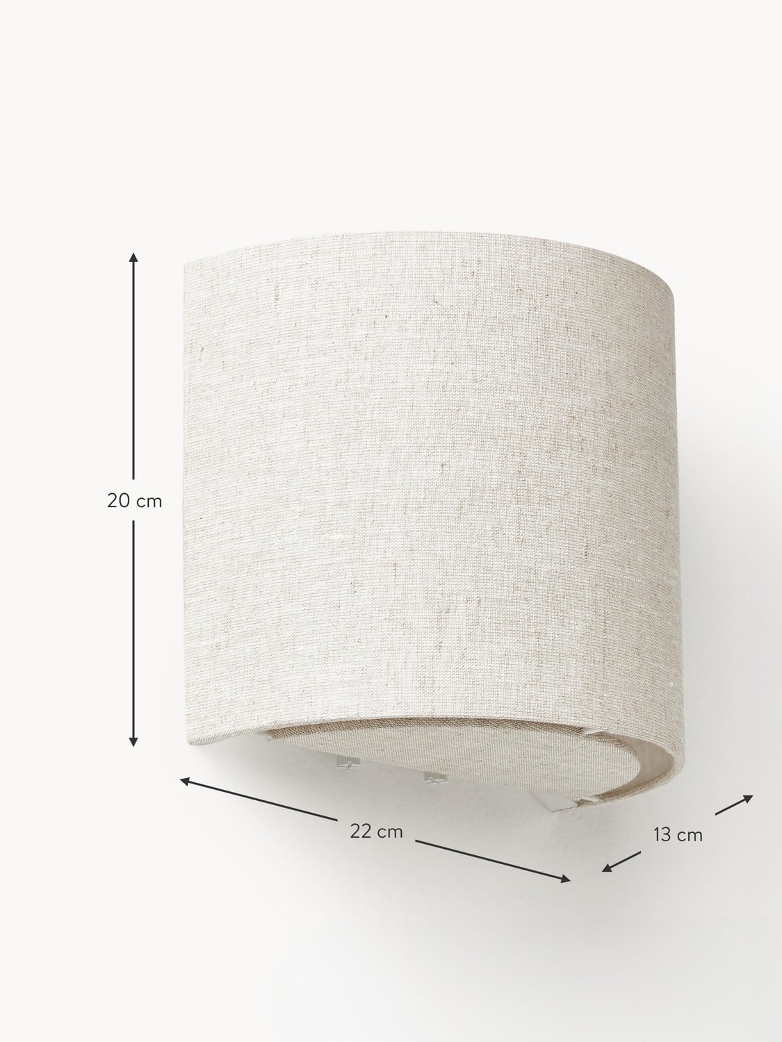 Argegno Linen Wall Lamp