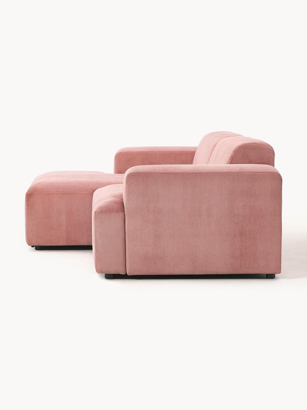 Gravedona Corduroy Corner Sofa (3-seater)