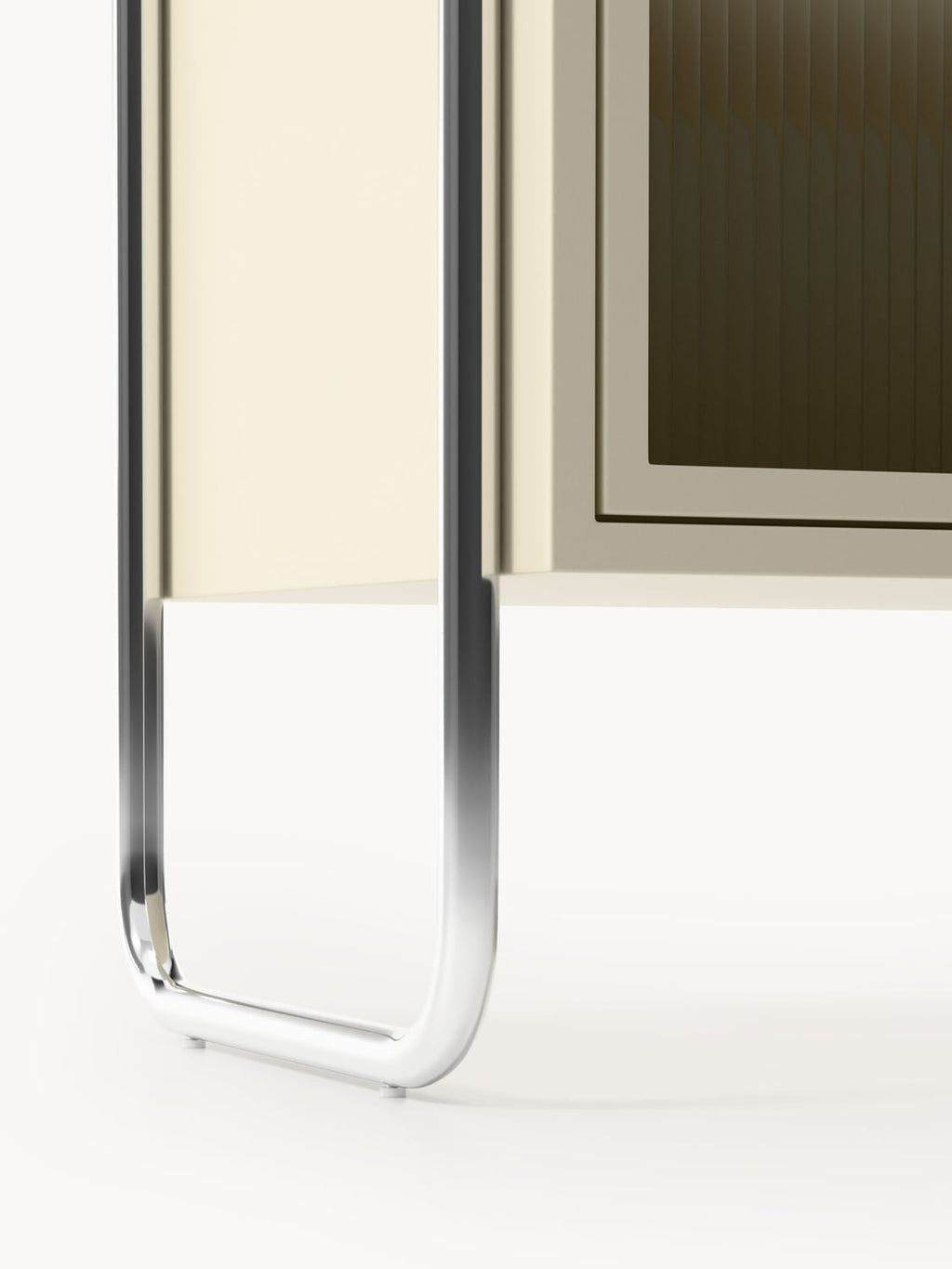 Bellara Metal Sideboard with Glass Front