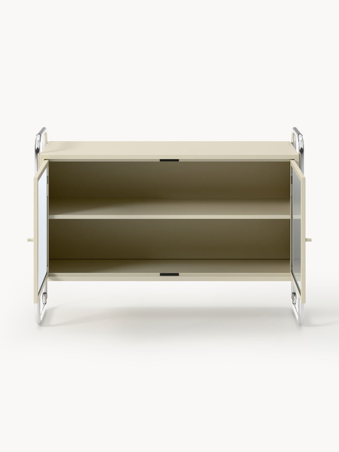 Bellara Metal Sideboard with Glass Front