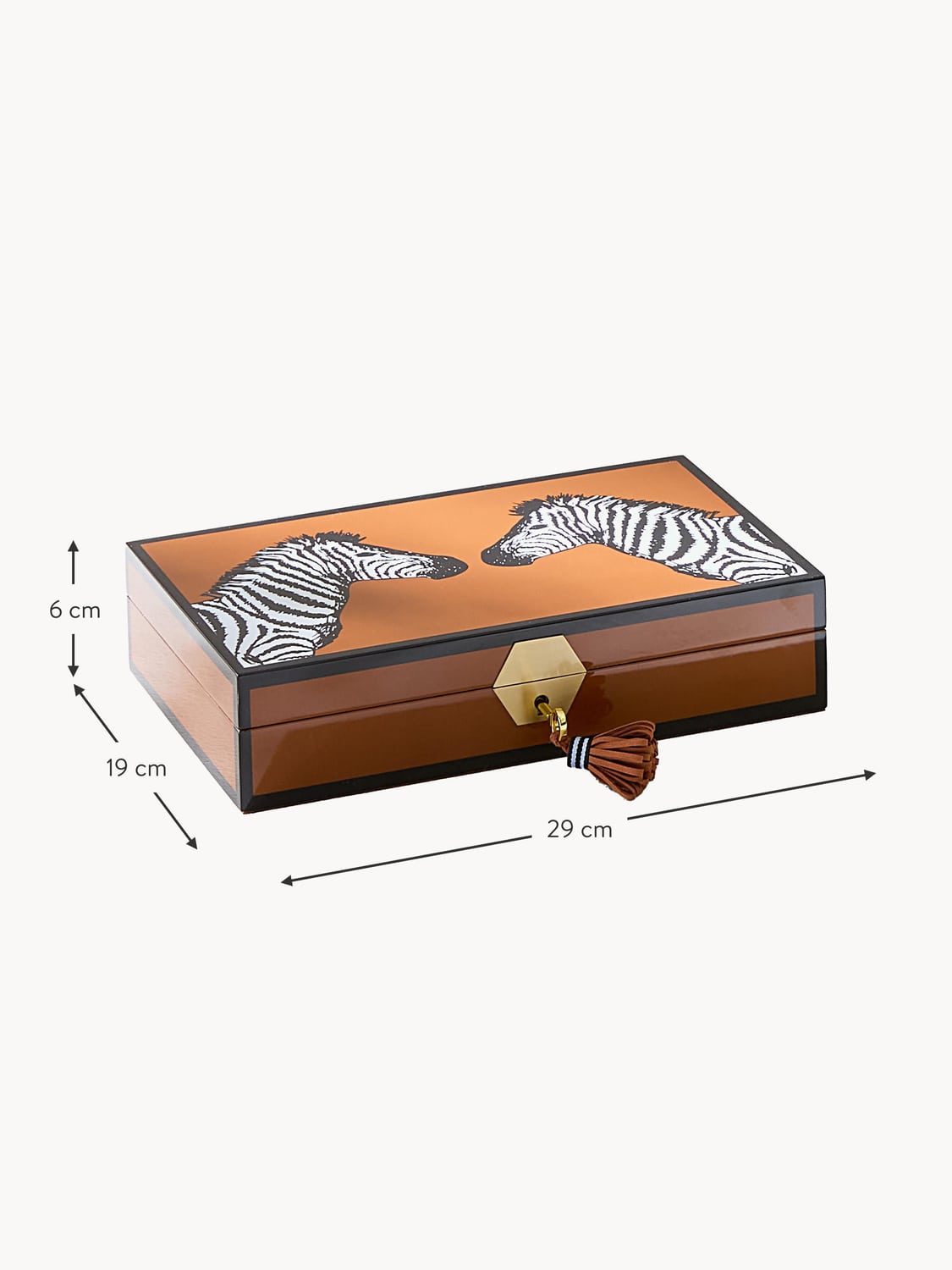 Novellara Wooden Jewellery Box
