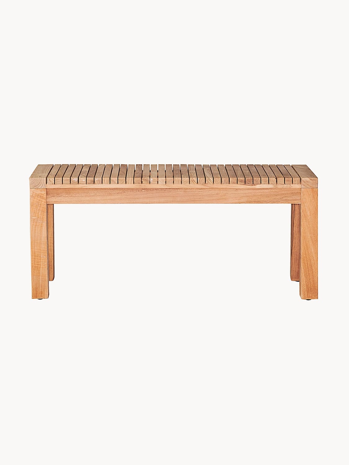 Idroso Teak Wood Garden Bench, W 130 cm