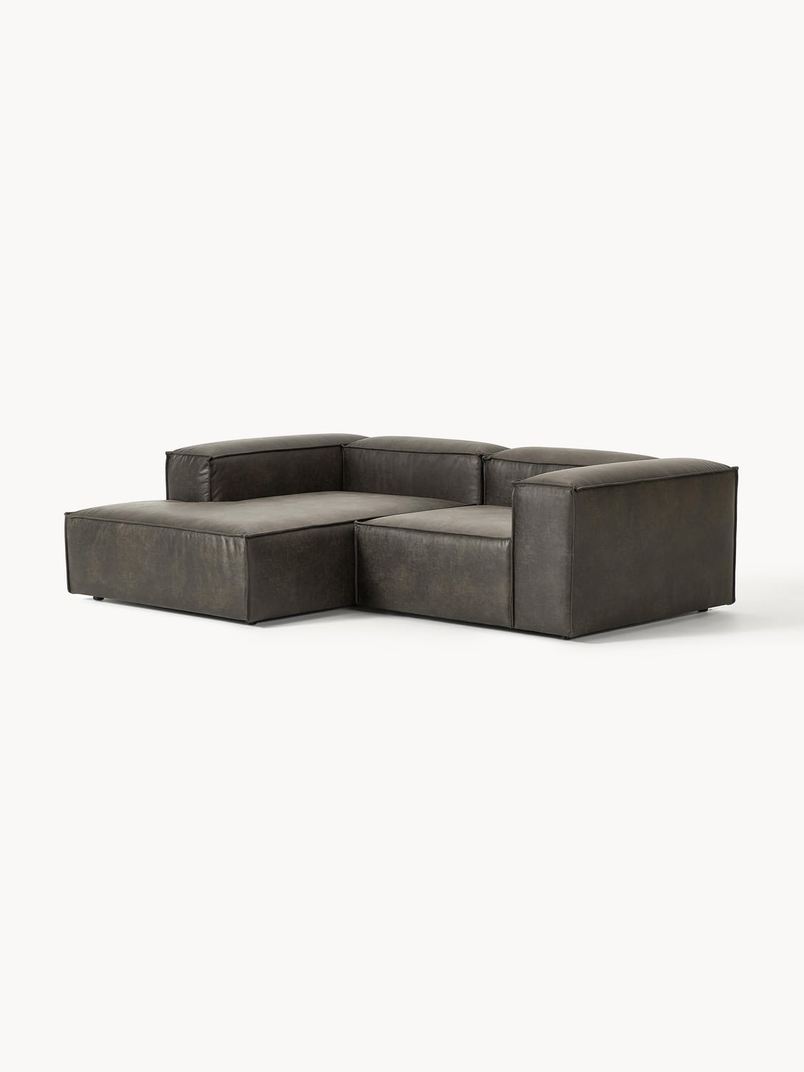 Tavordo Modular Leather Corner Sofa (2-seater)